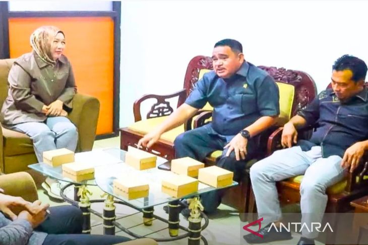 DPRD Banjarbaru terima kunjungan anggota DPRD Tanah Bumbu