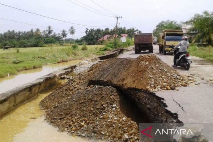 BPJN pacu pelebaran ruas jalan Calang-Nagan Raya Aceh