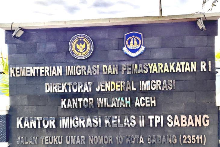 Renovasi, layanan Kantor Imigrasi Sabang pindah ke gedung sementara