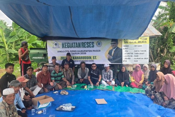 Legislator Paser Zulkifli Kaharuddin serap aspirasi petani