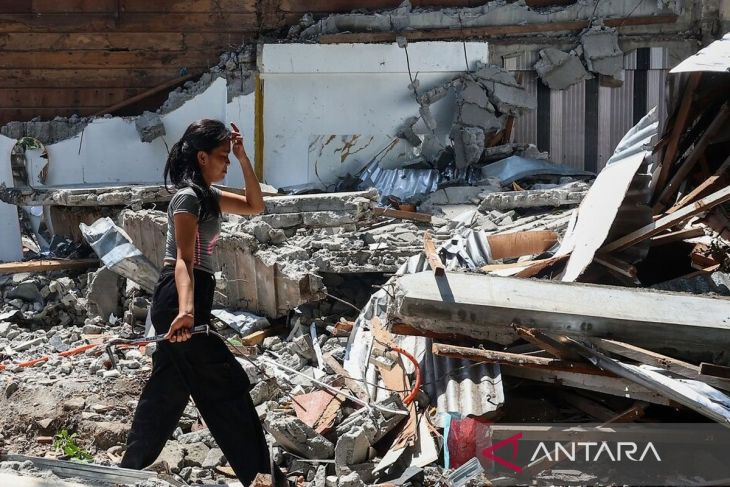 Kerusakan akibat gempa M7,8 di Filipina capai Rp400 miliar