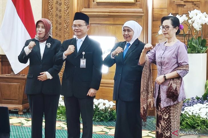 Khofifah minta Kepala BPKP Jatim baru untuk perkuat sinergi