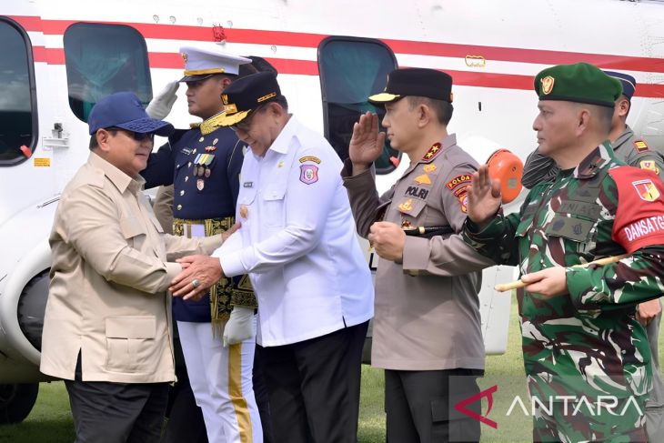 Presiden Prabowo dan pejabat negara hadir di PENAS XVII Gorontalo