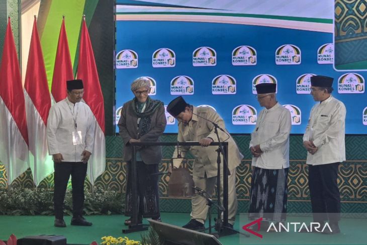 Prabowo minta dukungan NU atasi kebocoran kekayaan negara