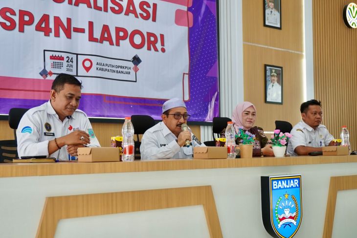 Pemkab Banjar perkuat pengelolaan pengaduan publik melalui sosialisasi SP4N-LAPOR!