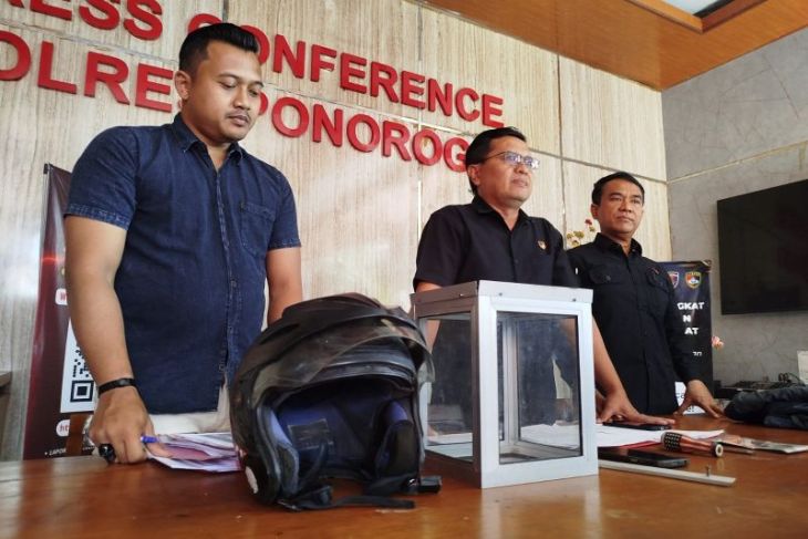Polres Ponorogo tangkap pencuri kotak amal 26 masjid dan mushala