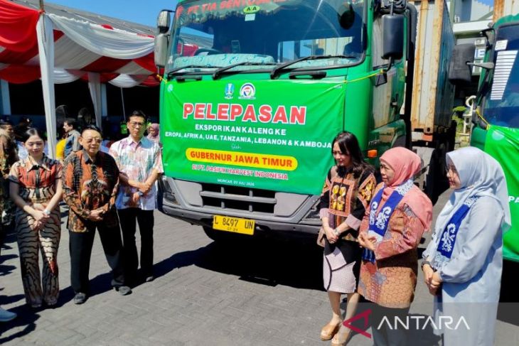 Khofifah lepas ekspor sarden produksi Banyuwangi senilai Rp10 miliar