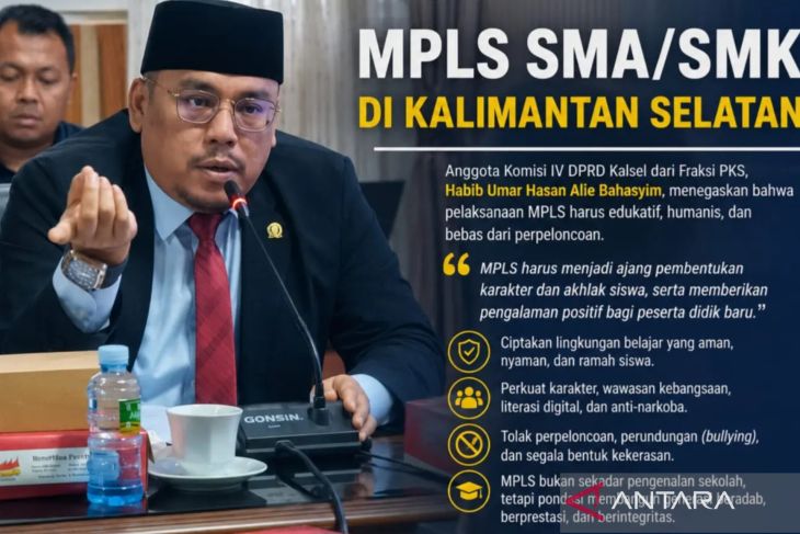 MPLS diharapkan jadi ajang pembentukan karakter dan akhlak siswa