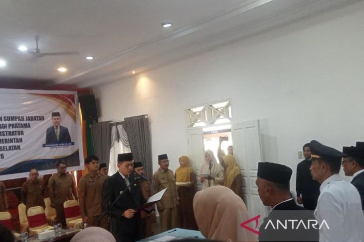 Bupati tunjuk Kasputra sebagai Plt Kepala DLH Aceh Selatan