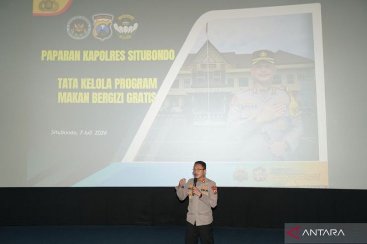 Polres Situbondo luncurkan Sistem Informasi Makan Bergizi Gratis