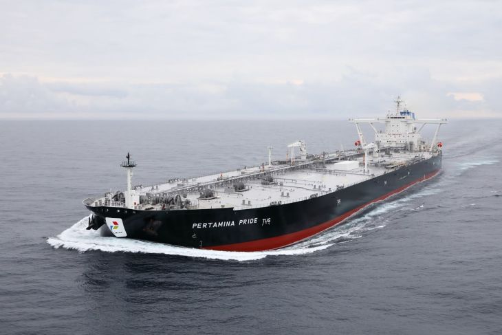 Kapal Pertamina Pride berhasil melintasi Selat Hormuz
