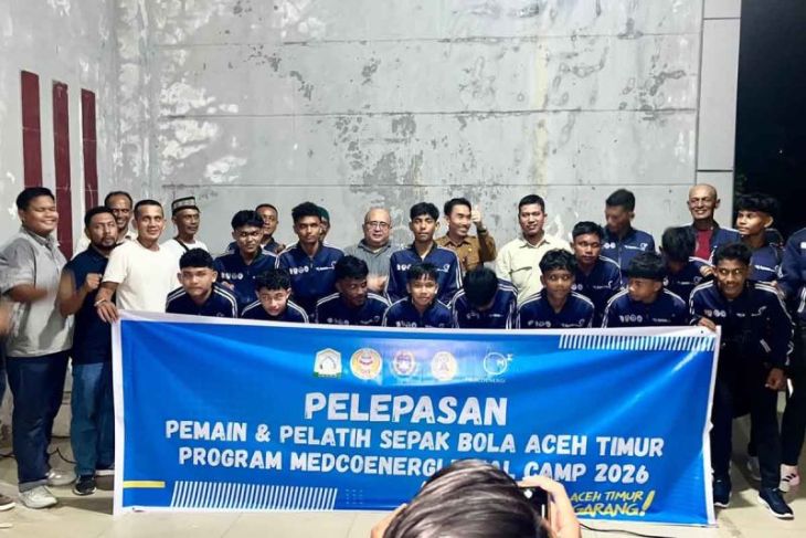 Sebanyak 15 pesepak bola muda di Aceh Timur diboyong ke Yogyakarta