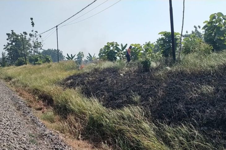 KAI Daop 7 Madiun larang petani bakar jerami di dekat jalur kereta