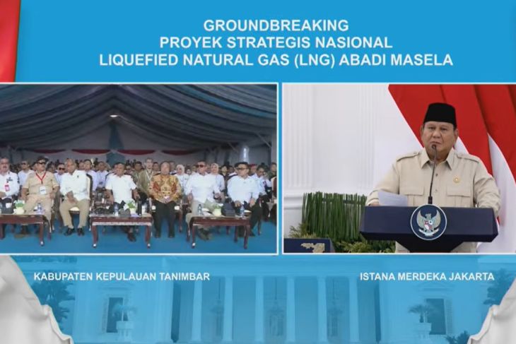 Prabowo sebut LNG Abadi Masela proyek penting yang ditunggu tiga dekade