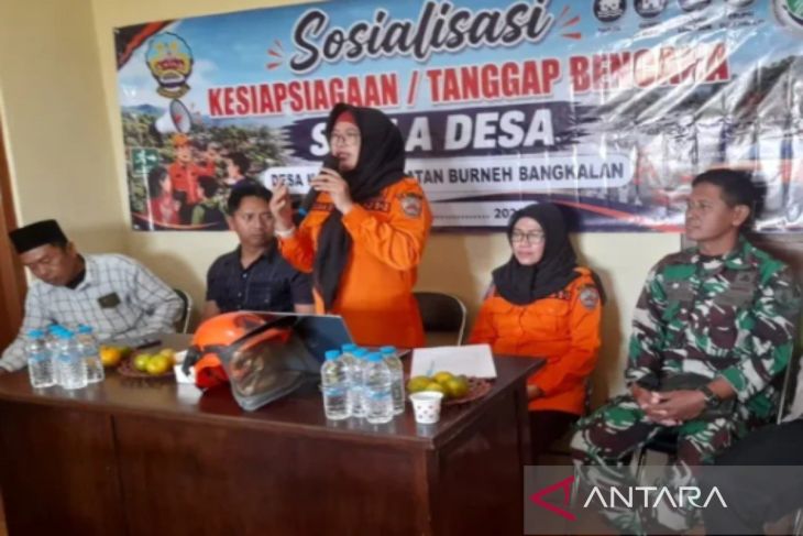 Tim gabungan di Bangkalan lakukan pembinaan teknik mitigas bencana