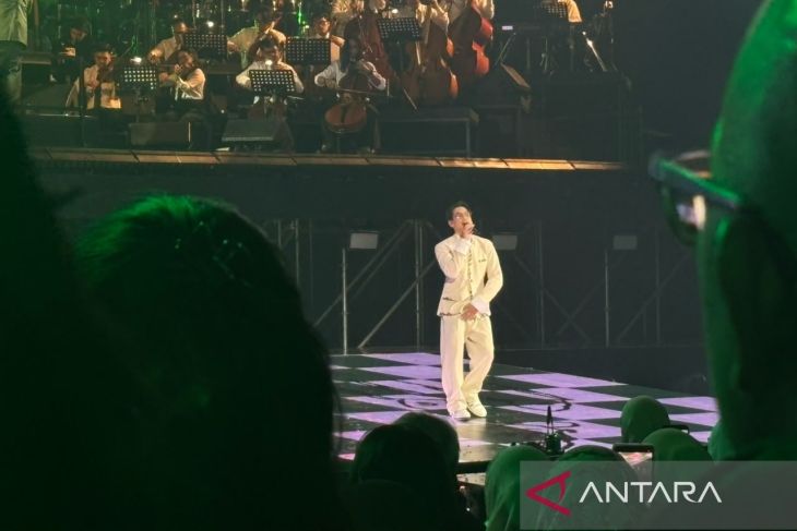 Afgan akhiri konser "Retrospektif" dengan lagu "Jodoh Pasti Bertemu"