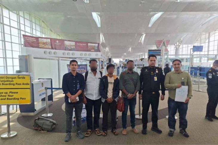 Imigrasi Banda Aceh deportasi Tiga WNA asal India