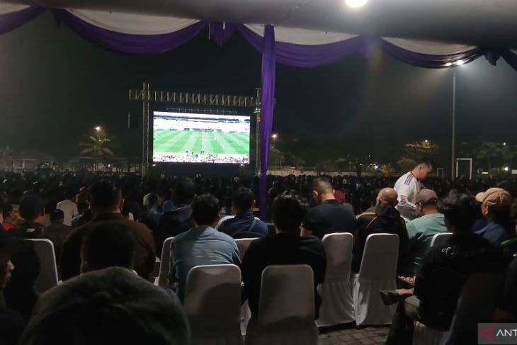 Antusias warga Tangerang nobar final Piala Dunia 2026