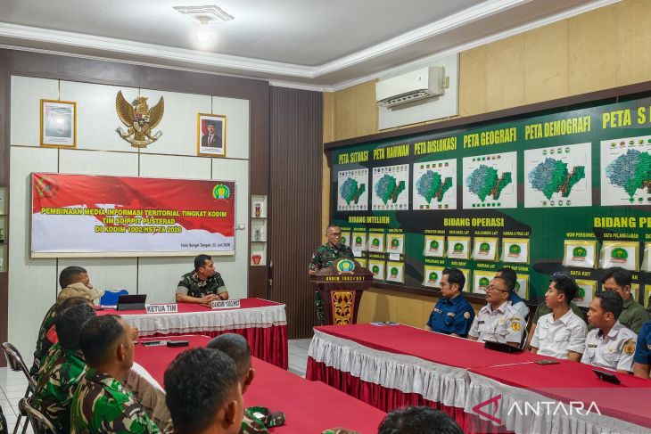 TNI AD libatkan Pemda dan PWI HST perkuat komunikasi teritorial