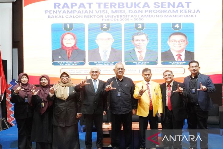 ULM tetapkan tiga calon rektor maju pemilihan bersama menteri