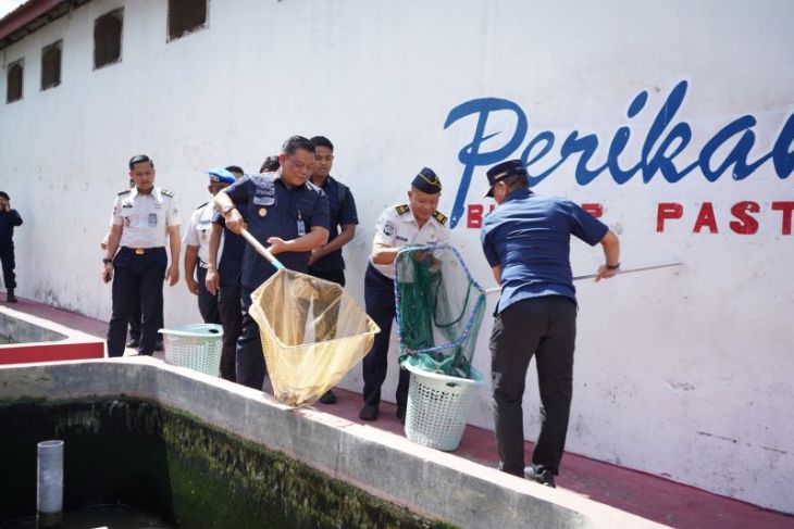 Lapas Blitar wujudkan ketahanan pangan lewat budidaya ikan