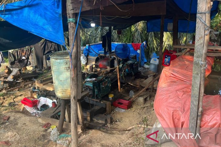 Polres Bungo tangkap enam penambang emas