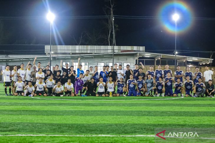 HIPMI Banua pererat silaturahmi lewat minisoccer friendly match