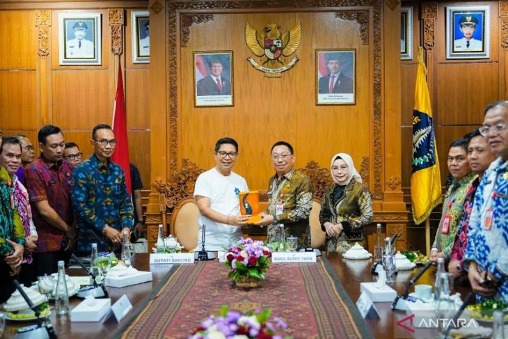Pemkab Tapin Kalsel pelajari tata kelola sektor pangan dan hasil tani di Badung