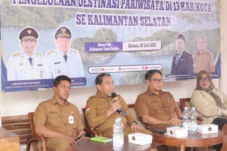 Dispar Kalsel tingkatkan kompetensi Pokdarwis kelola destinasi