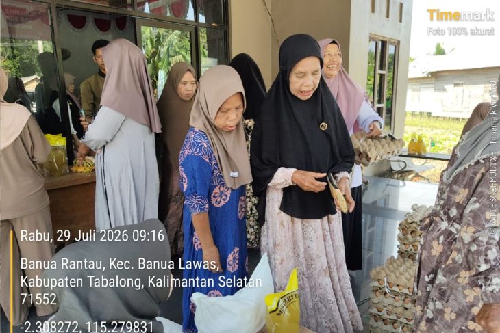 Gerakan Pangan Murah sasar warga Desa Banua Rantau