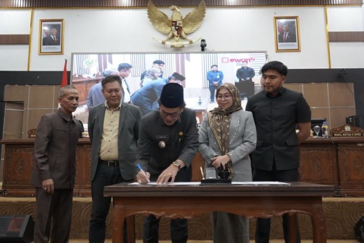 Pemkab dan DPRD Balangan setujui anggaran perubahan 2026