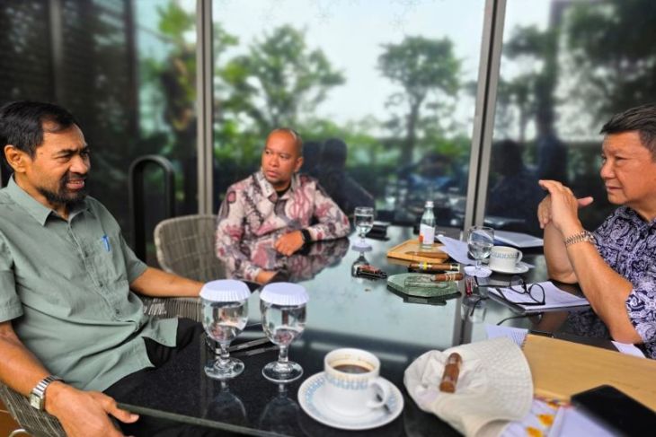 Mualem minta bantuan adik Prabowo kembangkan KEK Arun untuk hilirisasi migas