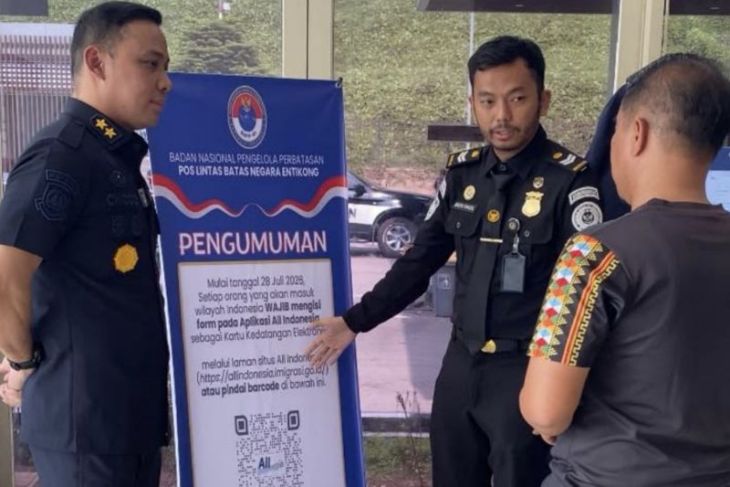 Aplikasi All Indonesia mulai diterapkan di PLBN Entikong perkuat digitalisasi layanan perbatasan