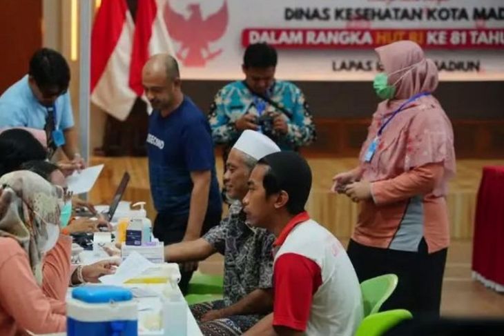 Dinkes lakukan skrining  penyakit TB di Lapas Kelas I Madiun