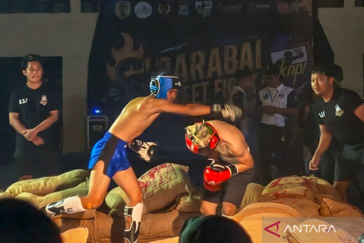 32 petarung di HST ramaikan Barabai Street Fighter meriahkan HUT ke-81 RI