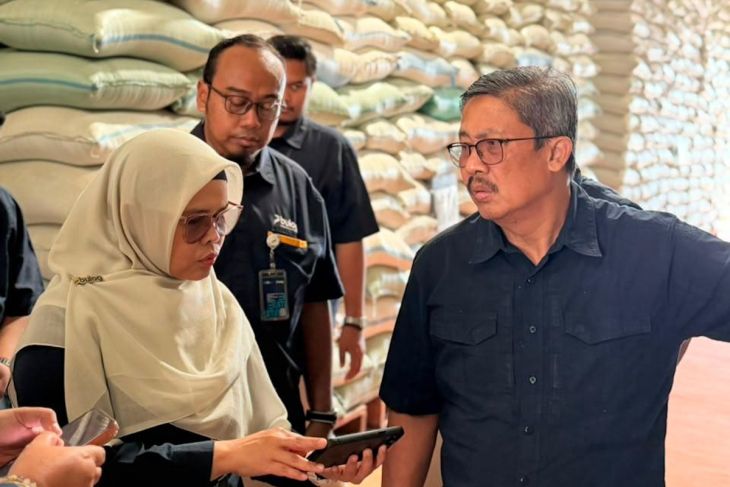 Stok beras 5,25 juta ton tersebar seluruh gudang tanah air