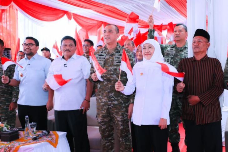 Gubernur Khofifah: Jembatan perintis Garuda perlancar mobilitas warga Nganjuk