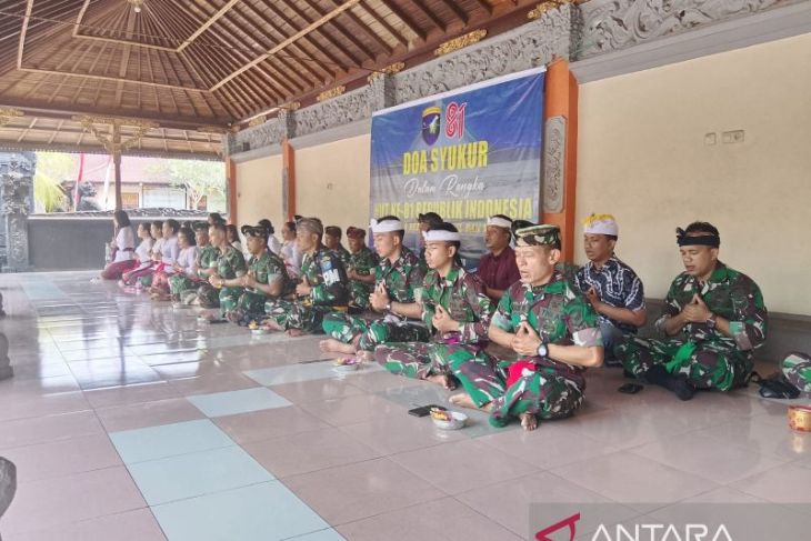 Kodam Tanjungpura gelar doa lintas agama jelang HUT ke-81 RI