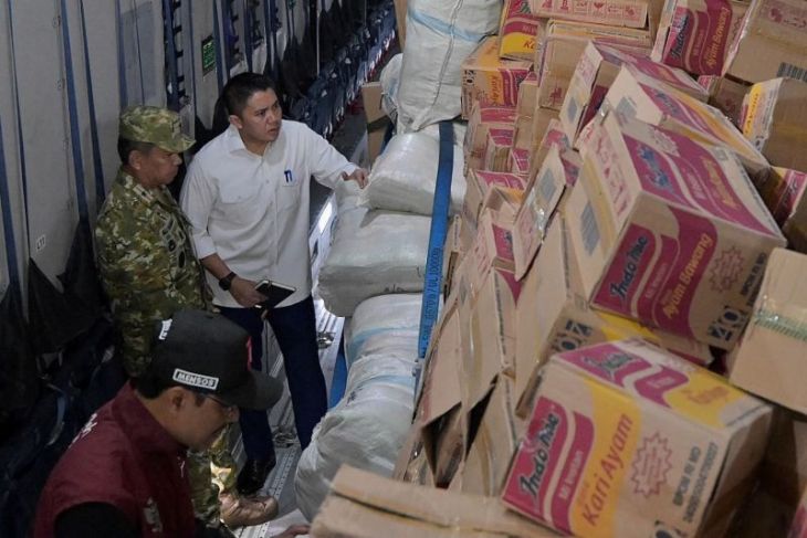 Seskab: Pemerintah telah kirim total 253 ton logistik ke NTT