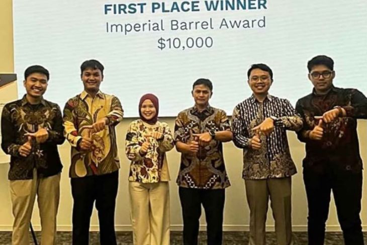 Tim Teknik Geologi ITB menangkan penghargaan Imperial Barrel Award 2026