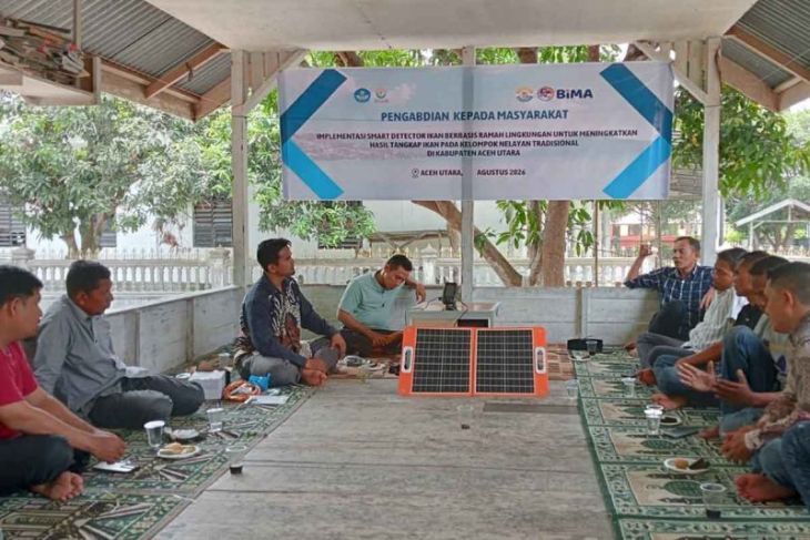 Bantu kelompok nelayan, Dosen Unimal kembangkan teknologi detektor ikan