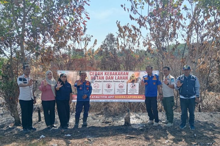 ANTARA Babel-Satgas Karhutla Bangka gencarkan imbauan cegah karhutla