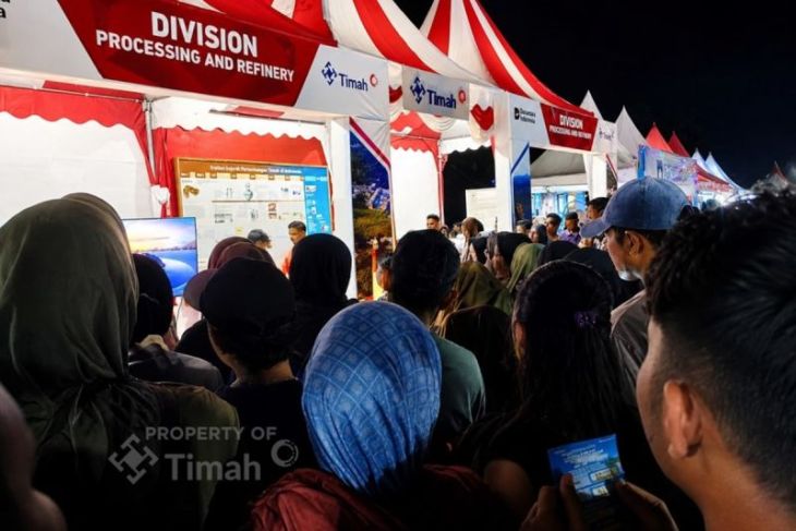 PT Timah ramaikan Pameran Pembangunan HUT Ke-23 Bangka Barat
