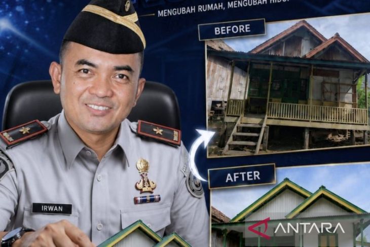 Pasukan Merah Putih WBP Jambi sukses bedah sembilan rumah