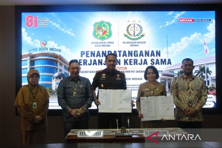 Kejari Medan-Sekretariat DPRD perkuat tata kelola pemerintahan tertib hukum
