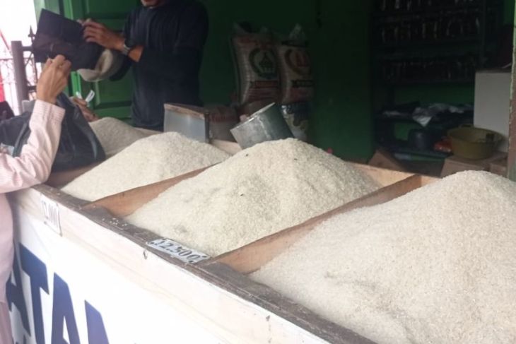 Harga beras medium di Lebak naik tipis Rp100 per kg