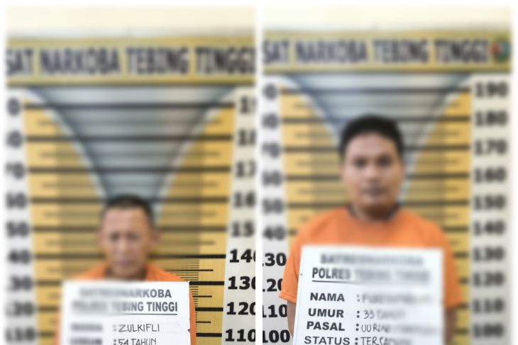 Bandar narkoba Sergai ditangkap Satnarkoba Polres Tebing Tinggi