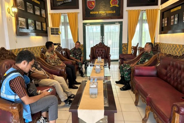 PLN UP3 Tobelo -Kodim 1508/Tobelo perkuat sinergi dorong ekonomi desa melalui energi andal