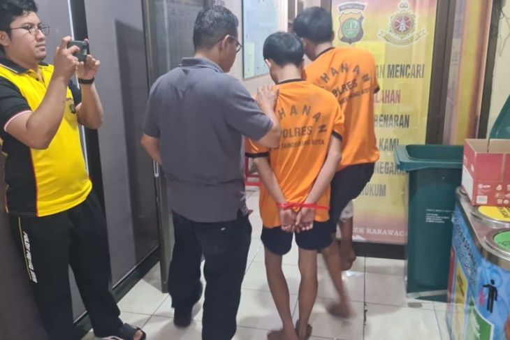 Dua jam usai beraksi, Polrestro Tangerang Kota tangkap dua pelaku curanmor
