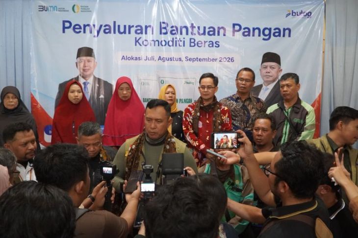 Bulog percepat penyaluran bantuan pangan untuk 102 ribu warga Depok